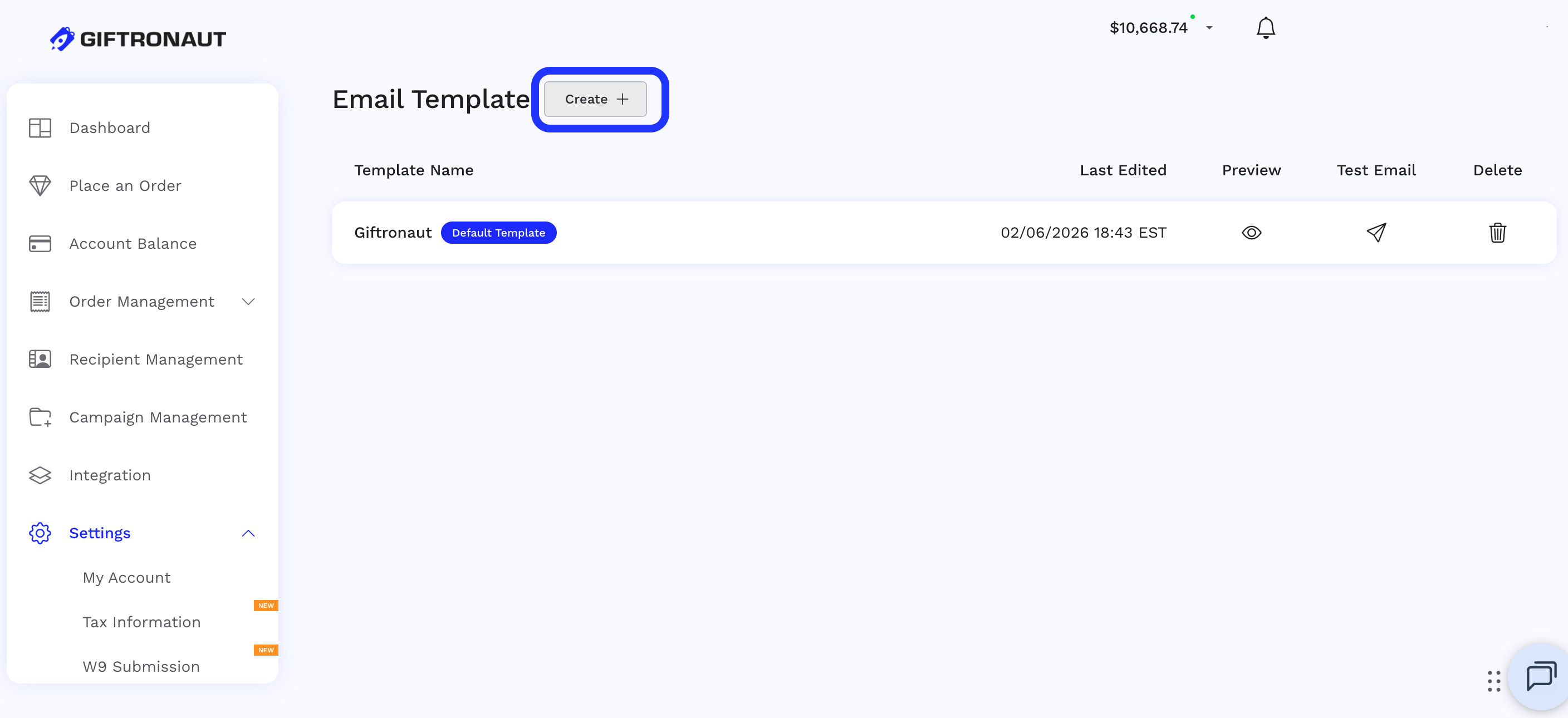 Portal email template guide step 2